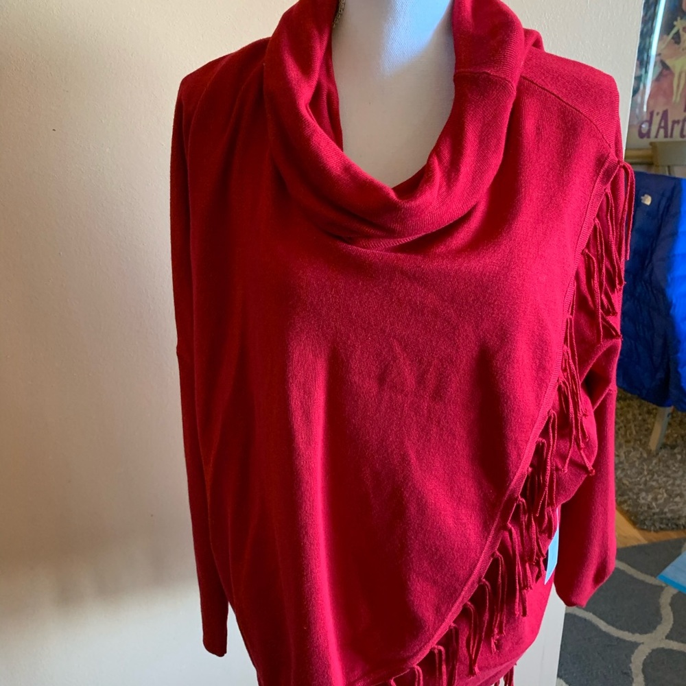 Holiday Red Sweater Not Ugly Santa NWT